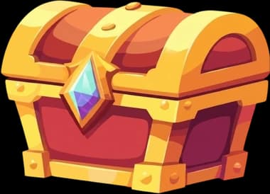 A gold chest