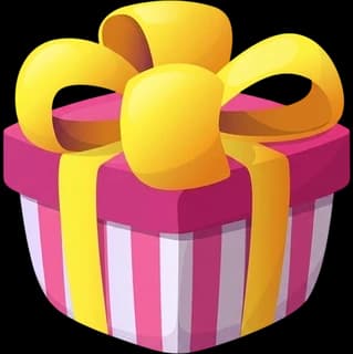 A wrapped mystery box